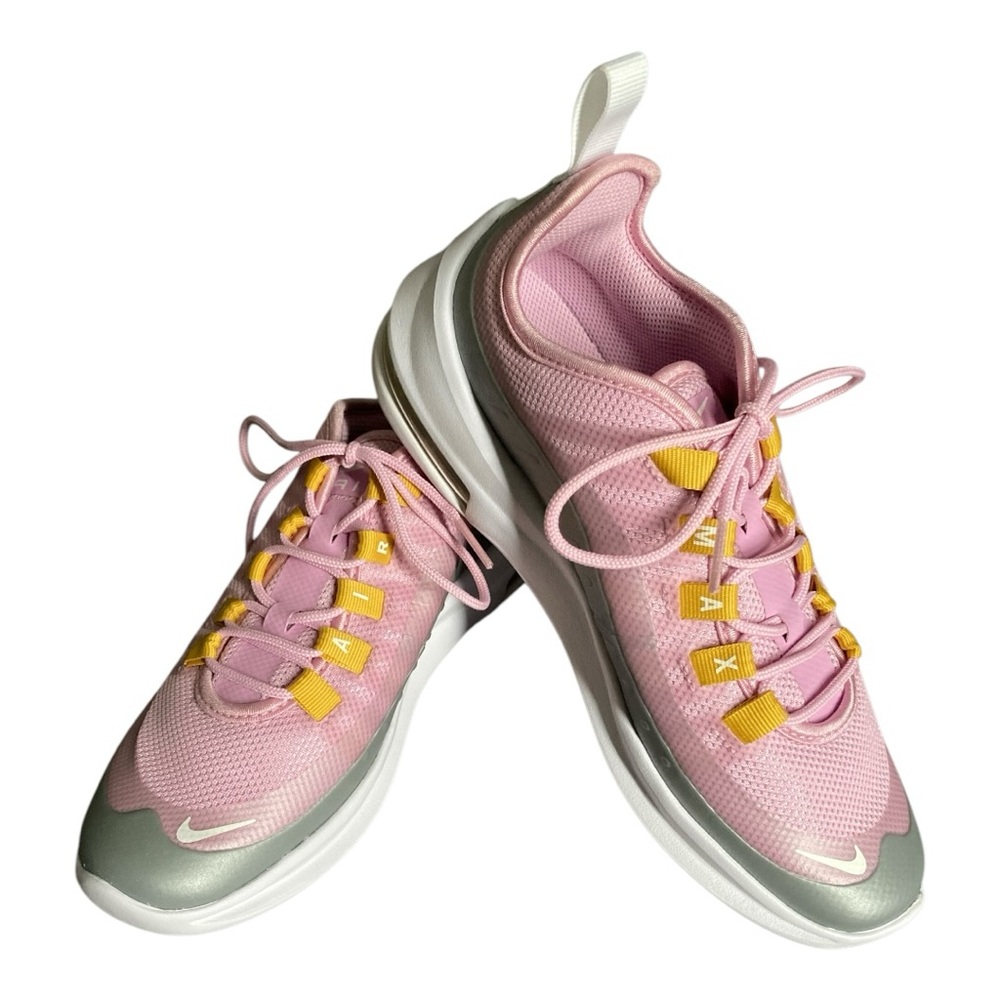 Nike Air Max Axis Arctic Pink & Particle Gray Sneakers Size 4Y